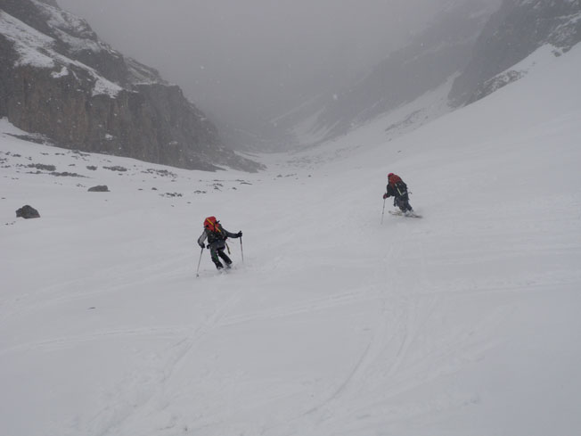 jusqu'au bout: 1850m : excellent ski
