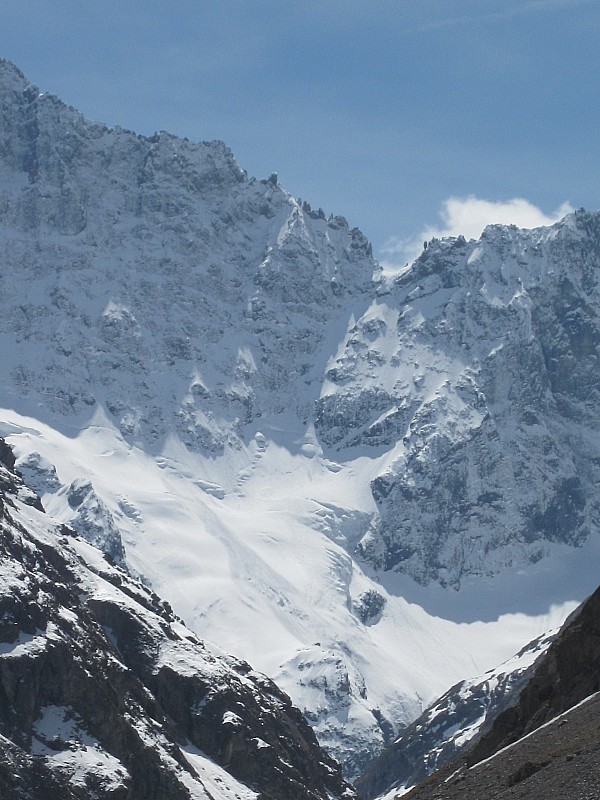 Couloir Nord Roche Faurio : Brêche d'Alvau