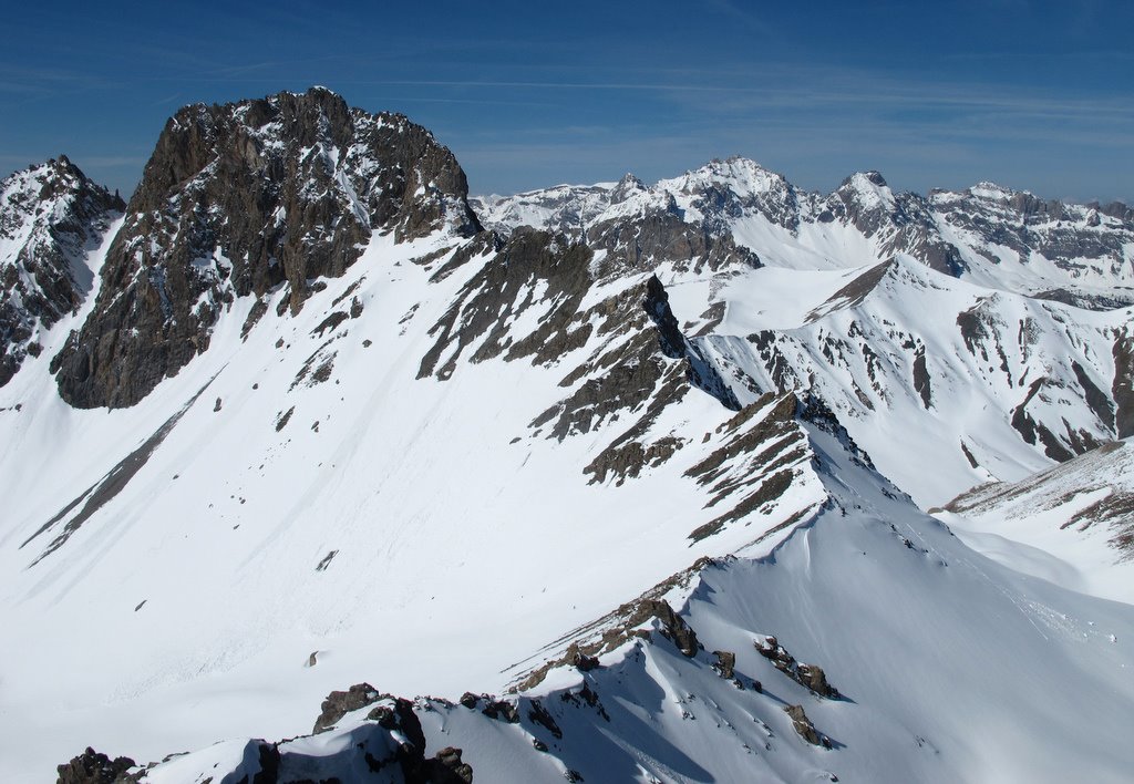 Col des Ugousses... : ...depuis le sommet