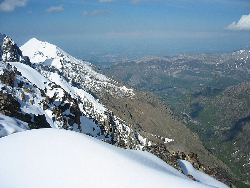 Cuneo : depuis sommet de la Rocca Barbis.
