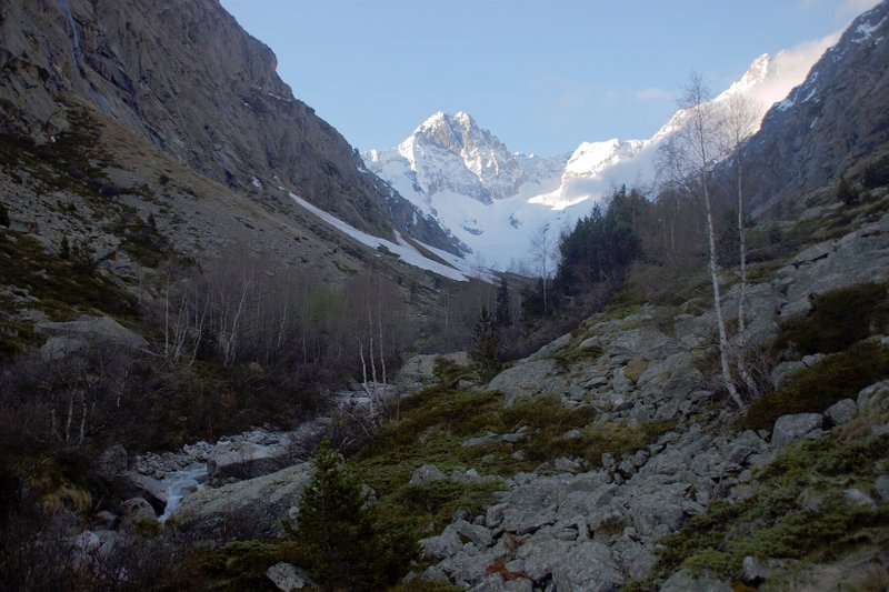 Valon des Etages : pas de neige