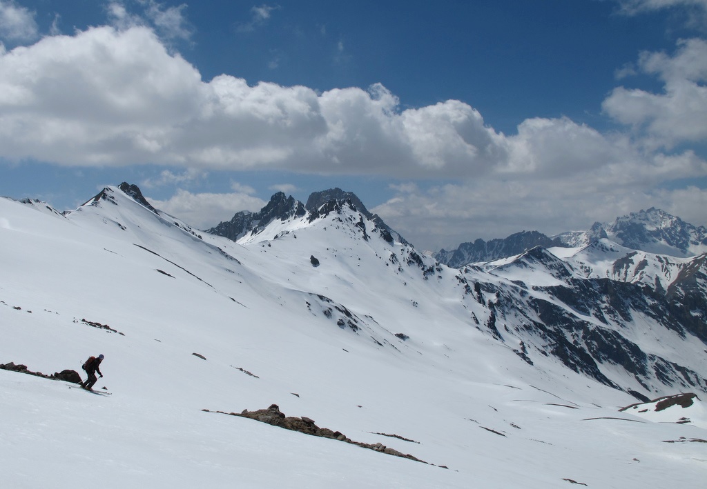 La longue descente... : ...dans le Vallon du Cristillan
