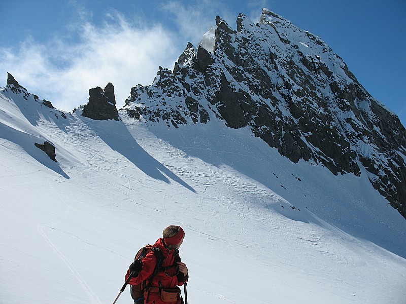 Col de la Bessanèse : Décaillée à point.