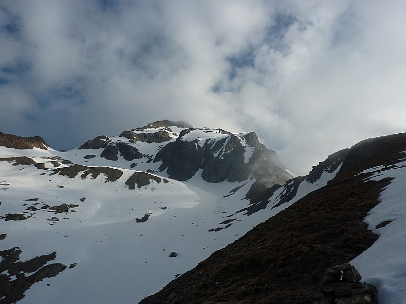 Montagne des Glaciers : à gauche les Cabottes