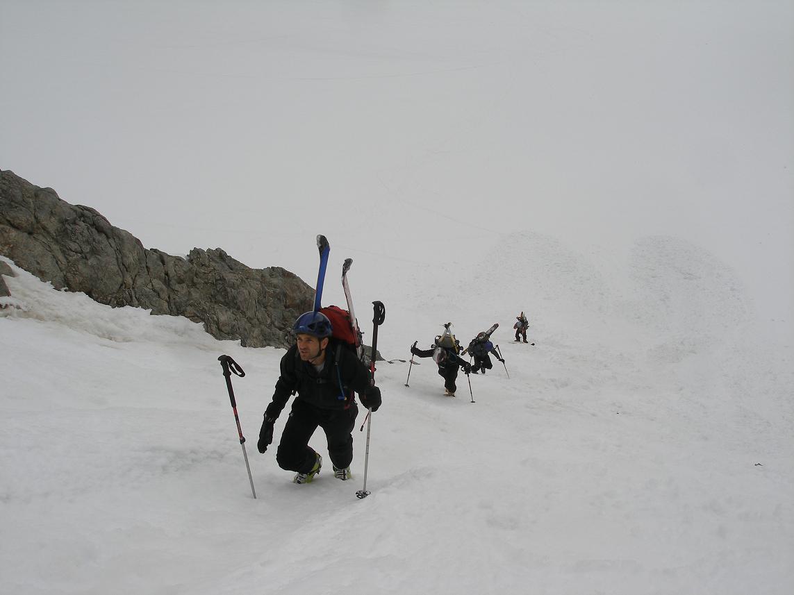 nos sympathiques suiveurs : attaquent le couloir