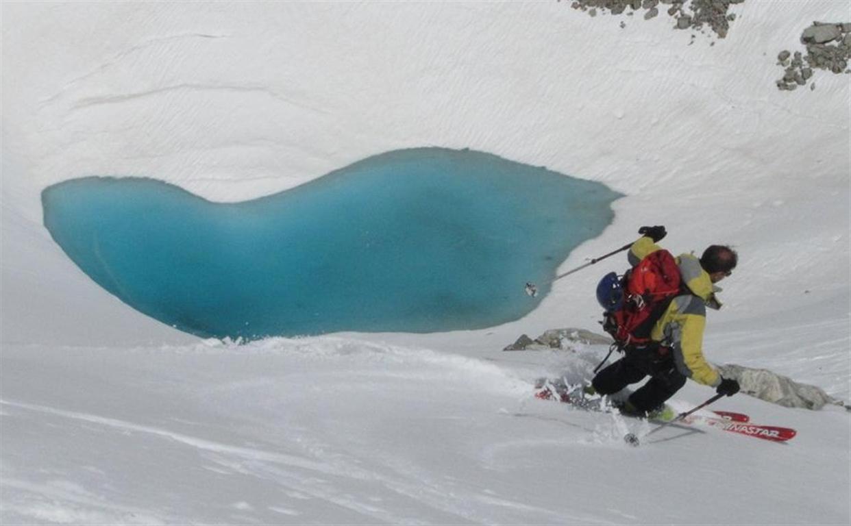 à la descente : à 2600 m