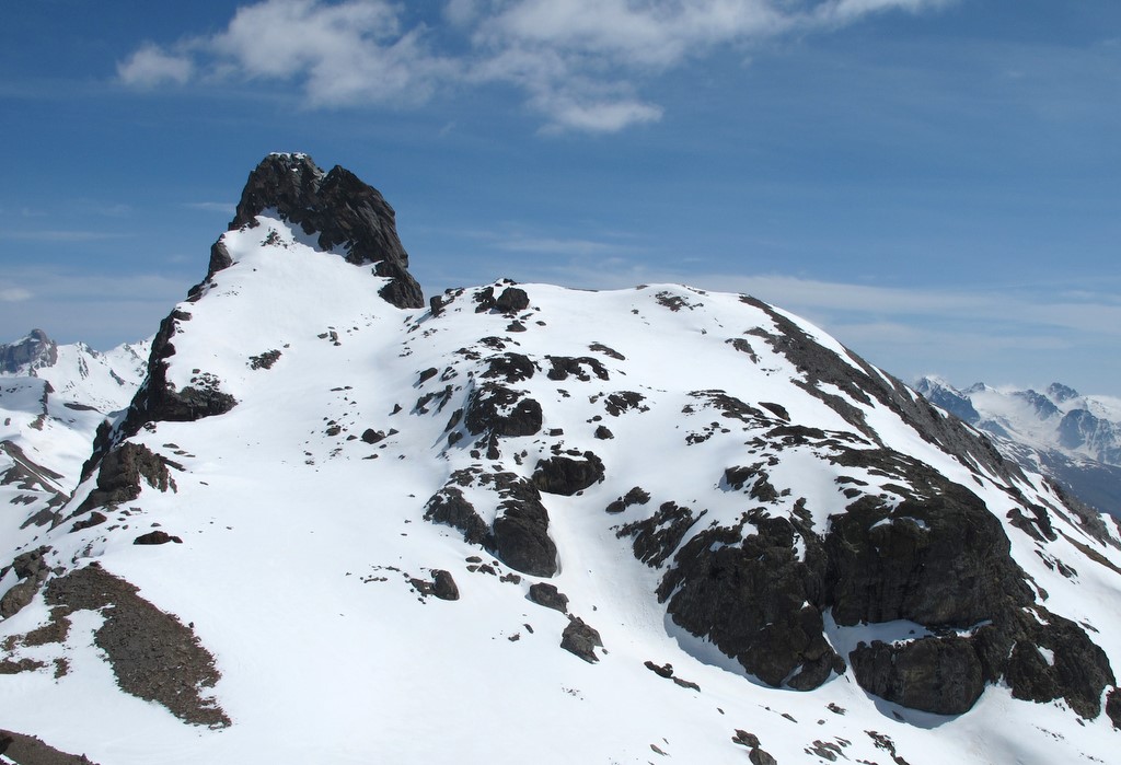 Tête des Toillies, versant W