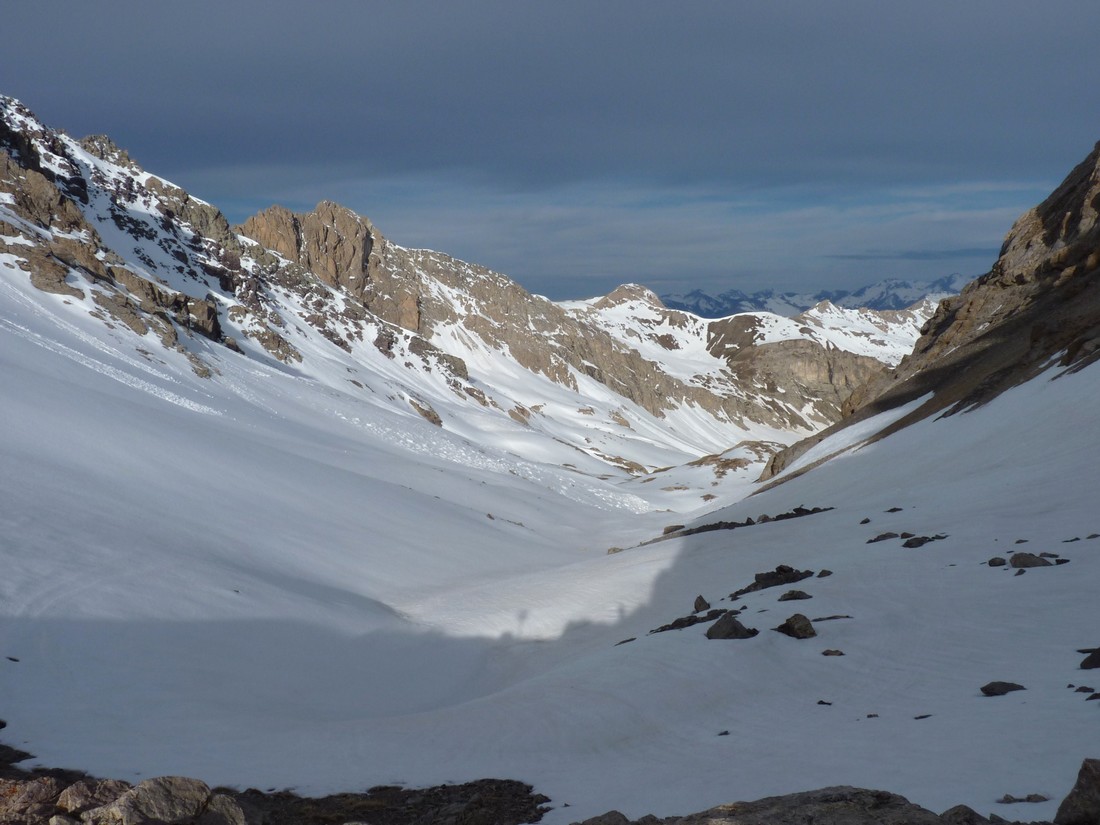 Vallon des pelouses : Il se remonte vite
