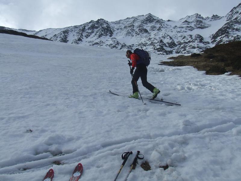 Col du midi de Bellecote : bon, heu, c'est bien humide dites donc !!