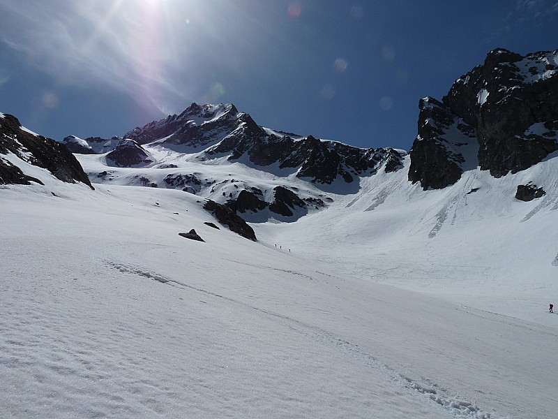 Le Gélas. : Et la Cresta della Maura.
