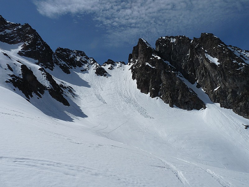 La Cresta della Maura. : Et la bréche Roccati.