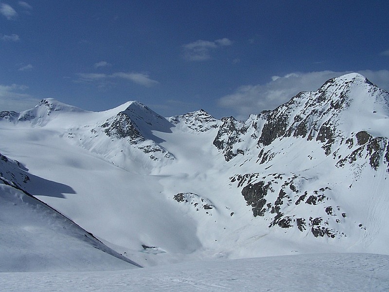 Col d'Abéron : Le bassin du Baounet, superbe!