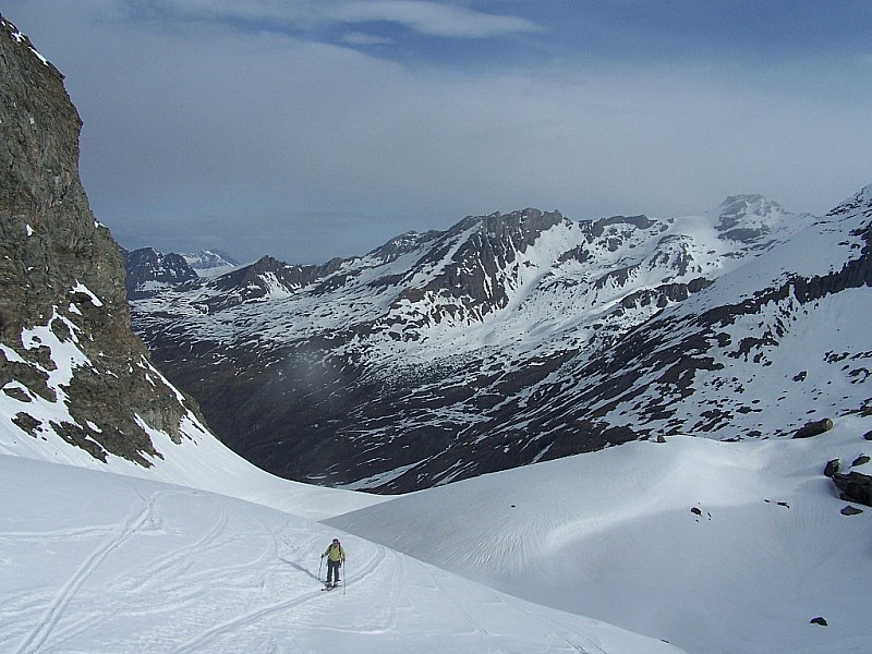 Col d'Abéron : Arrivée au col d'Arbéron, le temps tiendra? tiendra pas?
