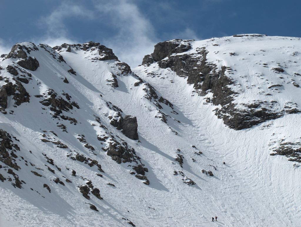 Couloir NW : Dommage, il est sympa ce couloir