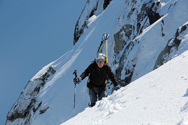 Montée : Sous le sommet.