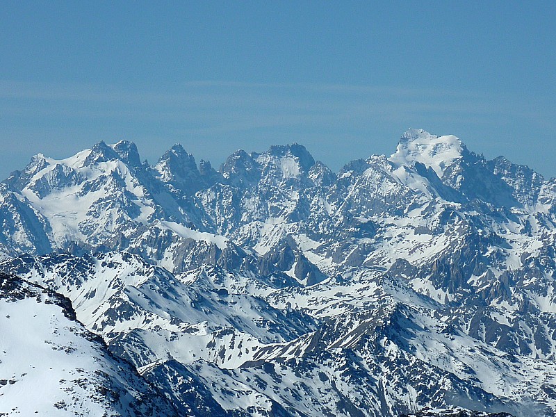Paysage : Pelvoux, Pic Sans Nom, Ailefroide, Ecrins