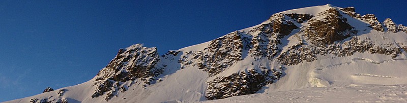 Panorama sur le sommet