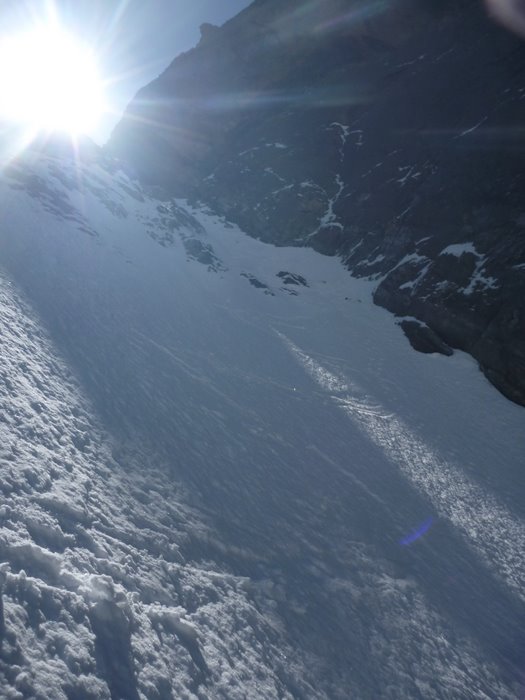 Caprera : Une idee de la neige du jour