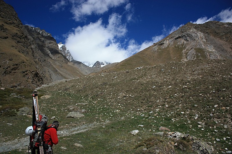 Montée refuge : La montée au refuge ... seche !
