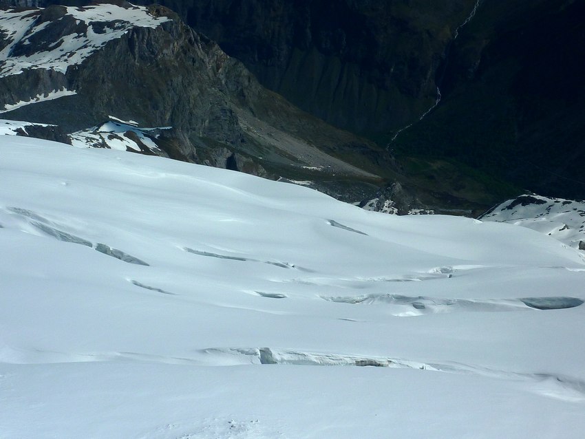 Vallonnet : le beau glacier des Volnets
