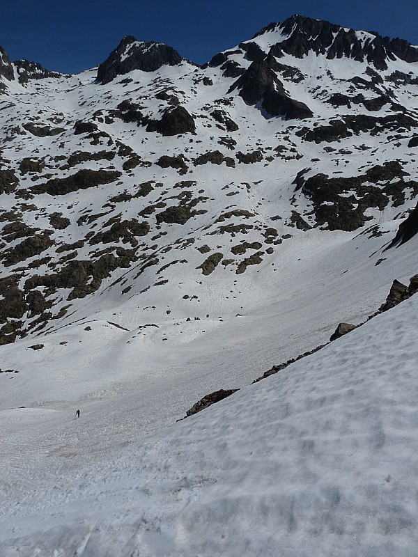 Un peu plus bas. : On rejoint la Balme.