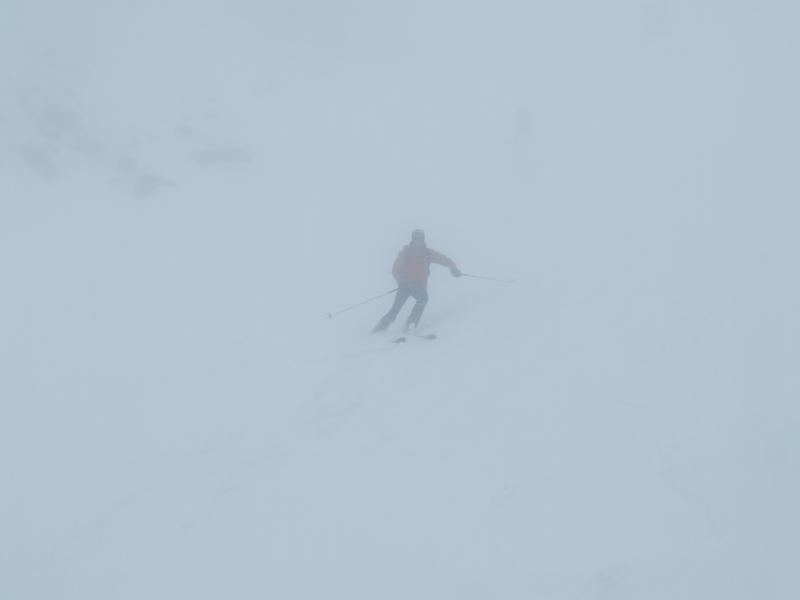 Velan, couloir septentrional : Vincent