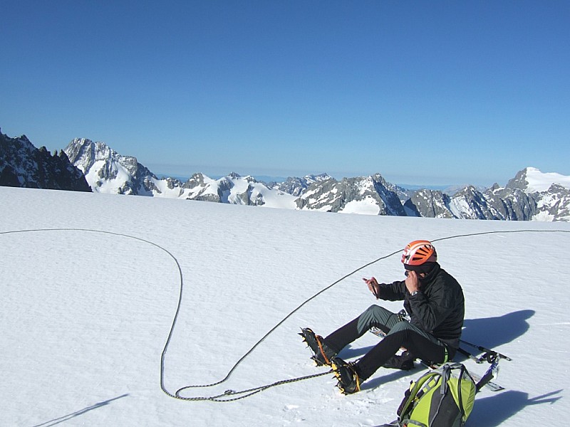 col des avalanches : ptite pose, les affaires reprennent!