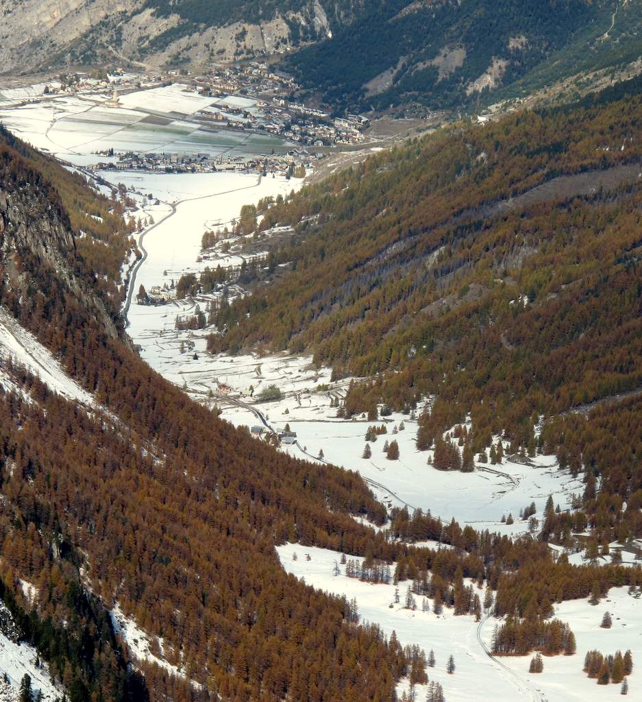 Ceillac : L'hiver en automne