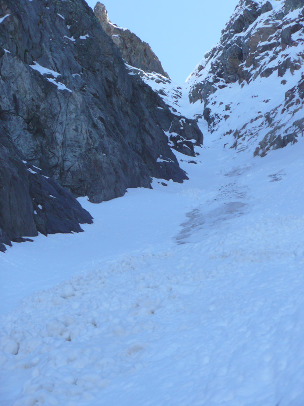 couloir "petit Davin&quot : Terminus... et c'est déjà bien beau d'être là