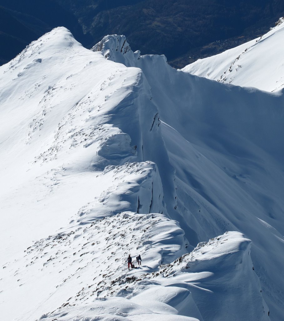 L'arête de la Tête de Fin Fond