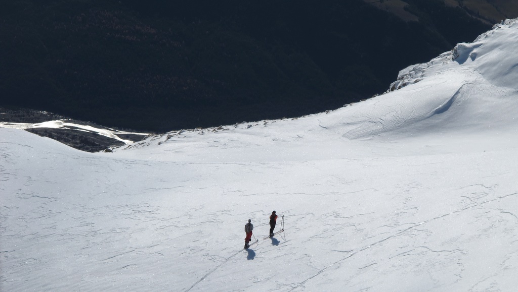 L'Ubaye brille... : ...1600m plus bas