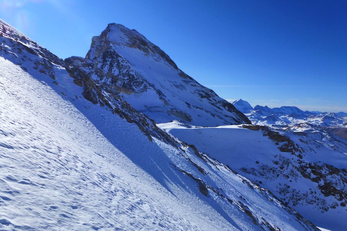 #8 Tsanteleina face Nord : Je l Tsanteleina face Nord : Je l'ai connu en meilleur condition.