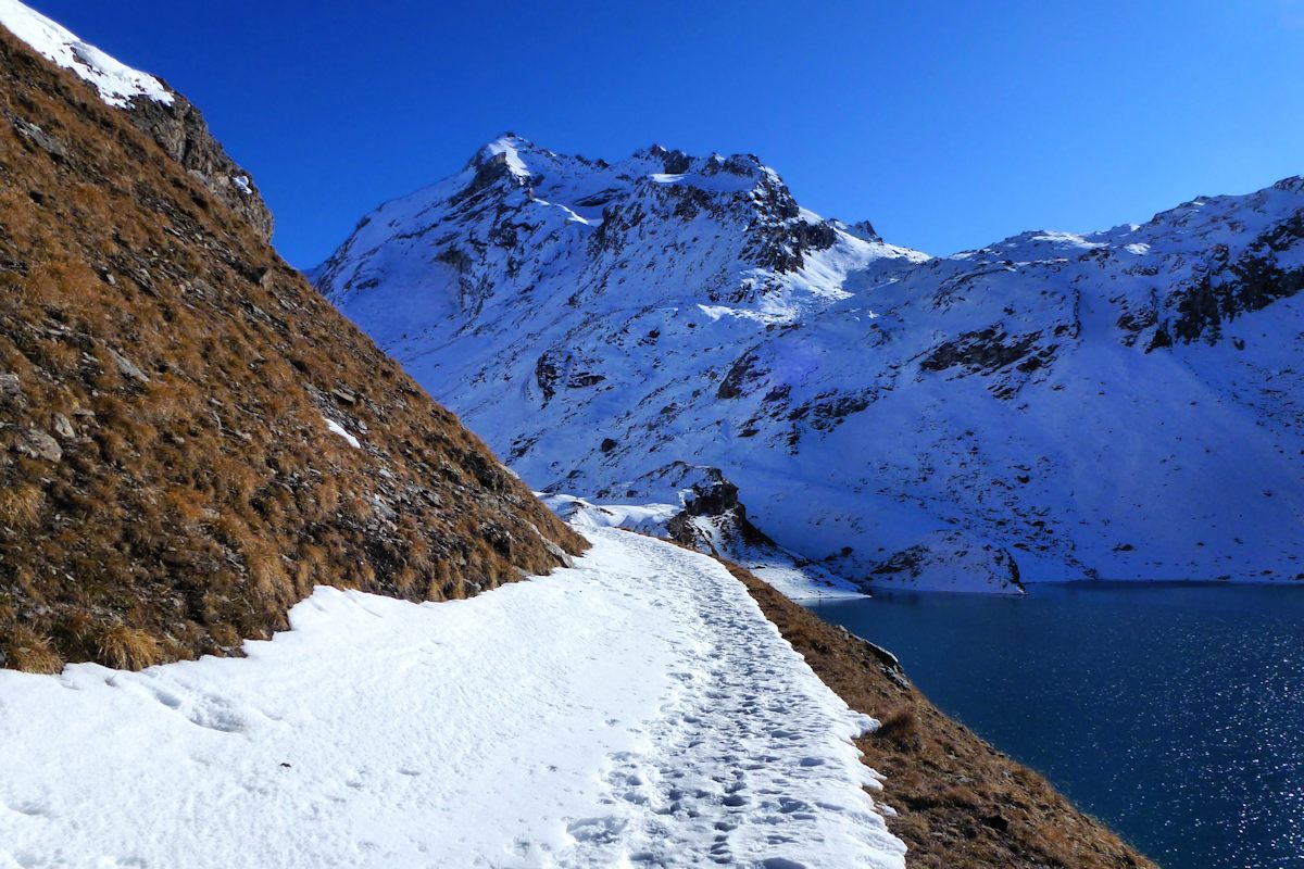 #4 La Tsanteleina versant Ouest : Que reste t La Tsanteleina versant Ouest : Que reste t'il du glacier du Santel ?