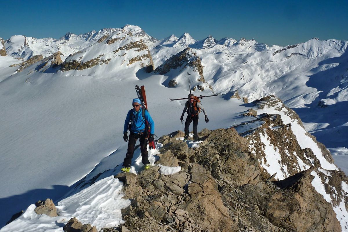 L'arrivée au sommet : Avec une vue panoramique. (photo DS)