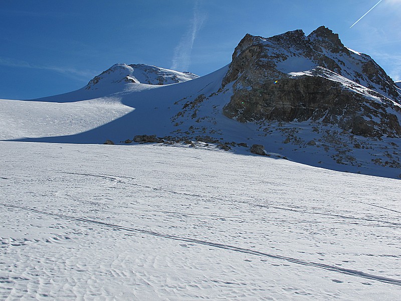Pointe de la Golette : En arrière plan