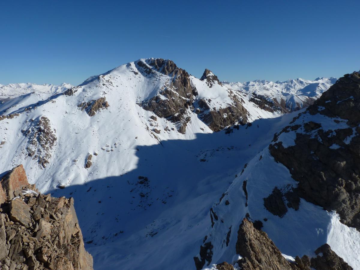 Pointe de la Saume : Et la Mamelle à droite