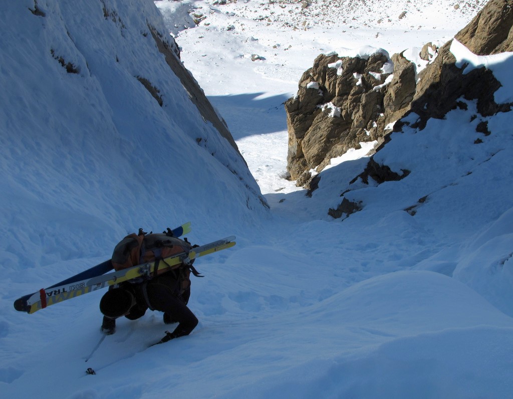 Couloir W... : ...de la brèche 2579m