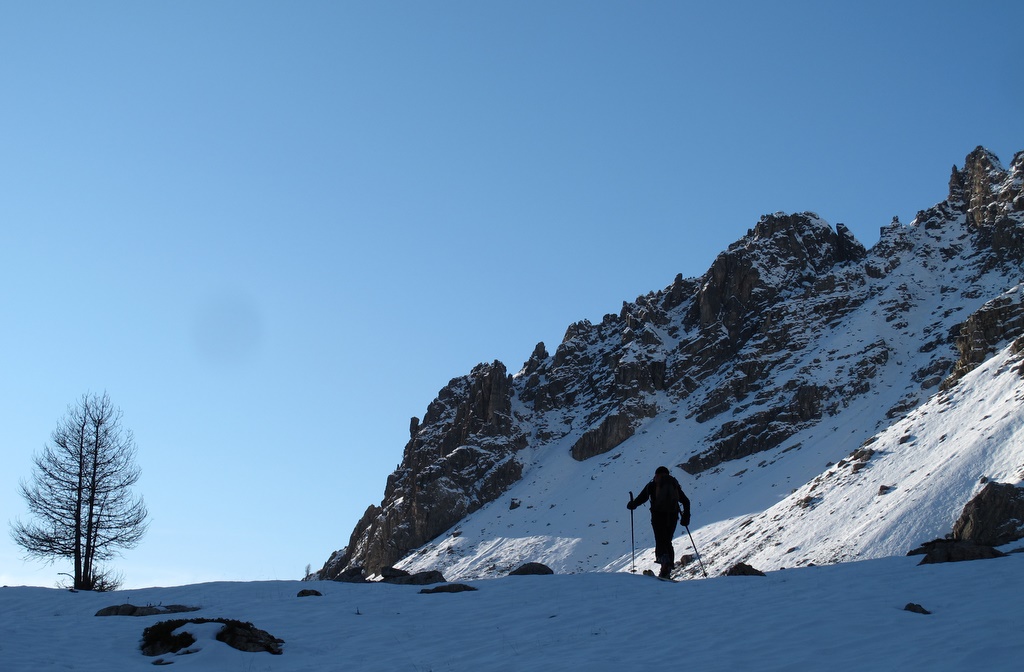 La Crête des Crousas : Ca manque un peu de neige