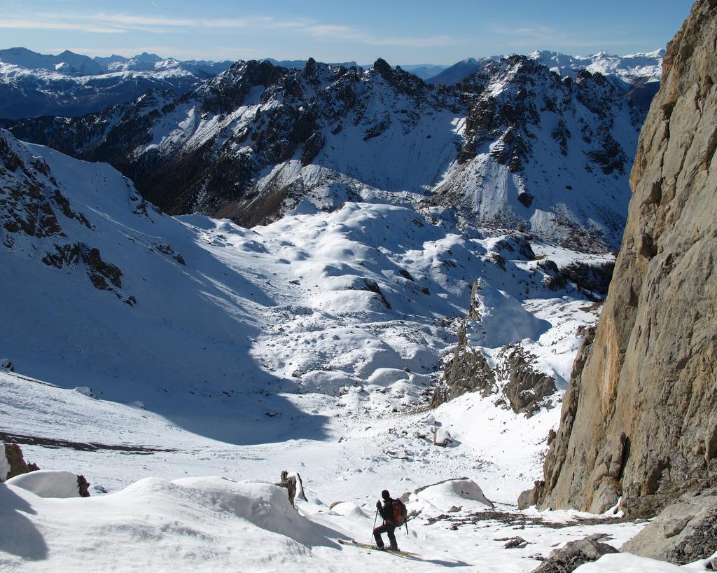 1ère descente du jour