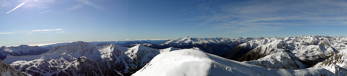 2800m : Panorama vers l'ouest