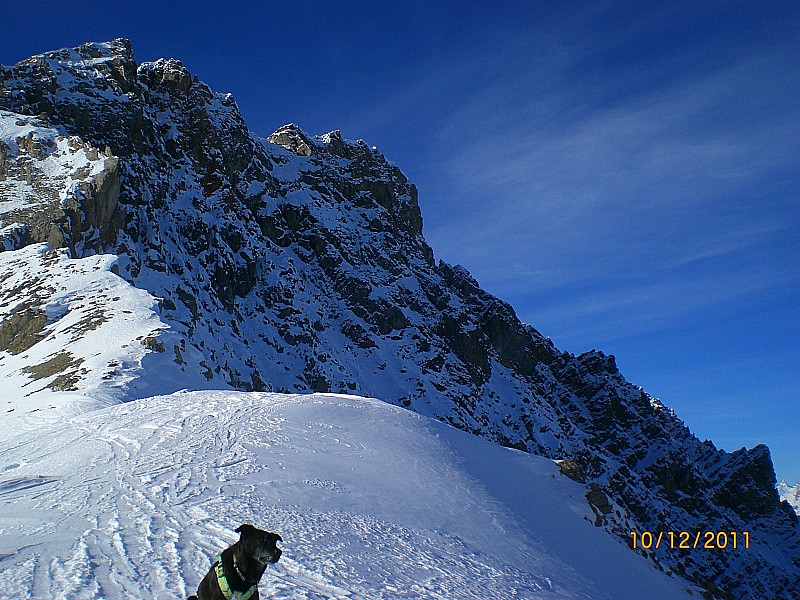 Crêtes des Granges : La Crête des Granges, vue depuis le Col des Peygus.