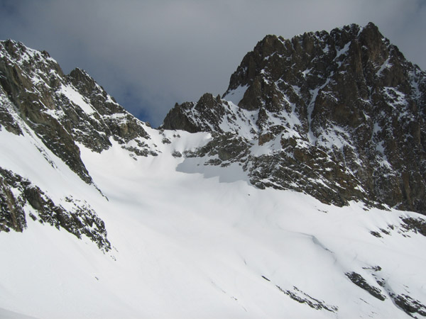 Passage vers col de la Lavey : Ca ne passait pas derrière sans matos