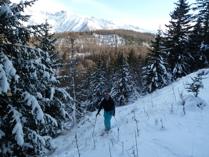 Ceci n'est pas un skieur : mais un surfeur reconverti...