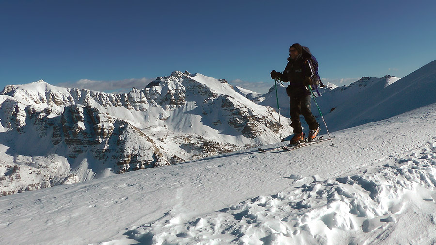 2650m : Le groupe Sanguinerette / Fort Carra / Cote de l'Ane