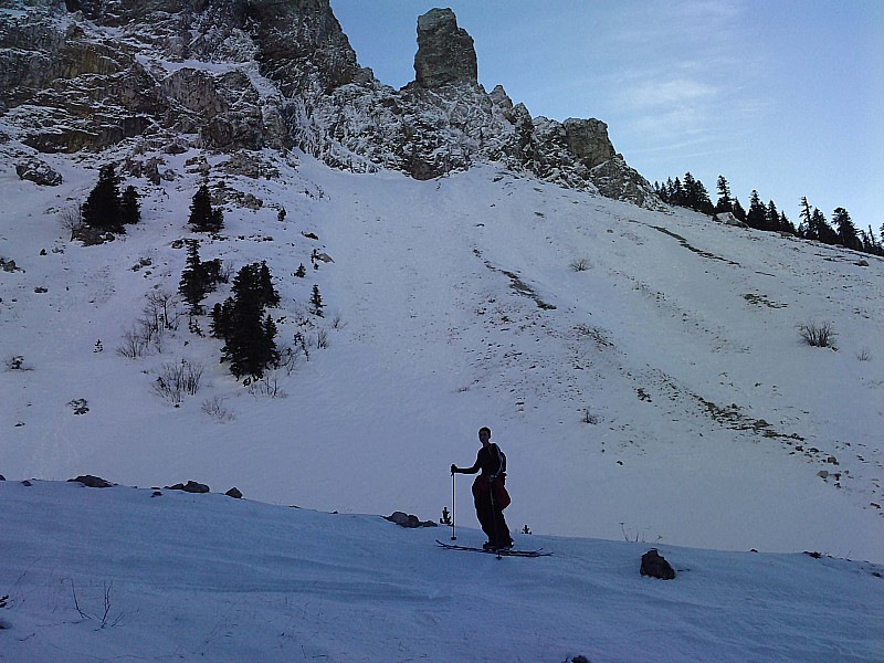 Montée : Près de la rivière