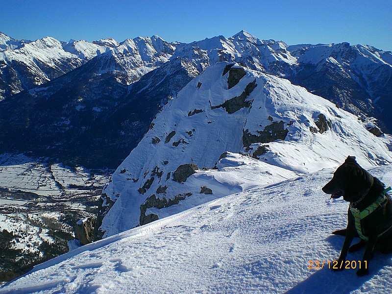 Croix d'Aquila : Sur la Crête de la Croix d'Aquila