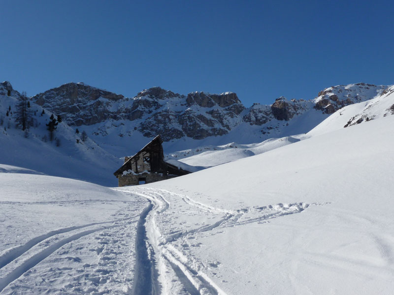 Arrivée aux chalets d'Izoard : On change complètement de paysage