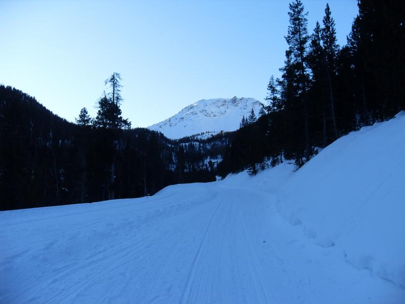 clot la cime : vue le la route de l'Izoard