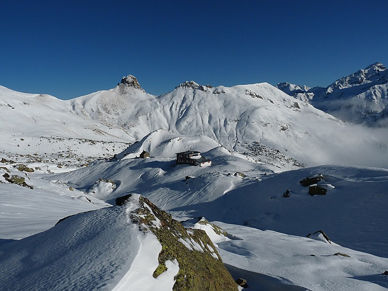 Pombie : Pic de Saoubiste et refuge de Pombie