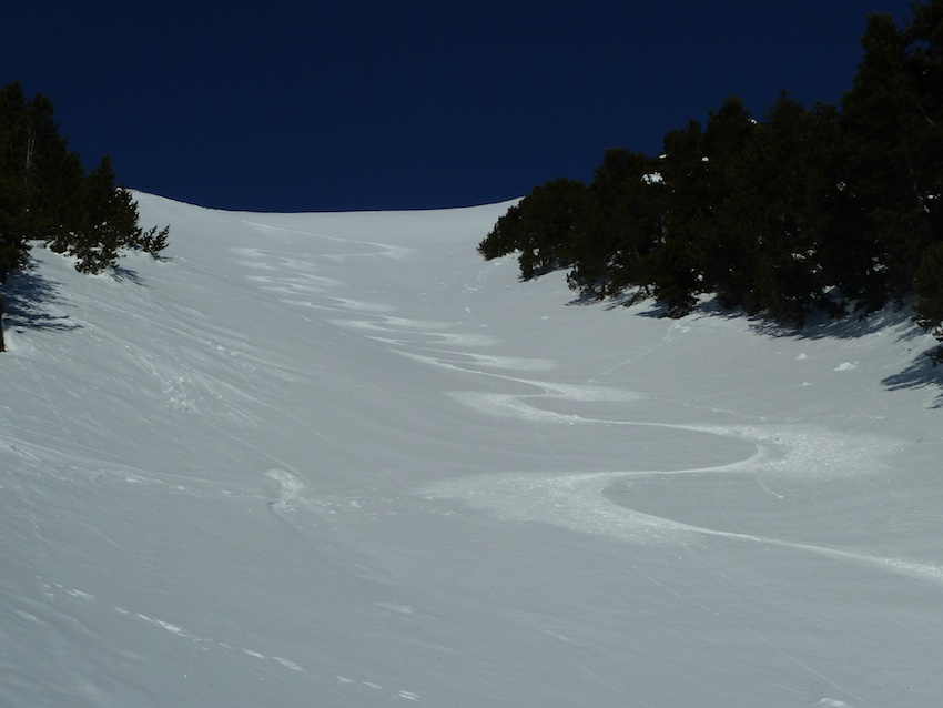 #3 Couloir des Balmes : Bonne neige Couloir des Balmes : Bonne neige